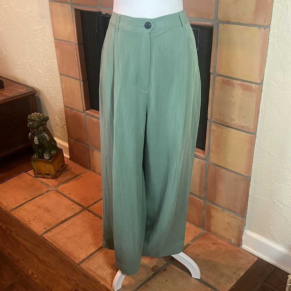 Rag & Bone Ivy Culotte in Leaf Green, size 12